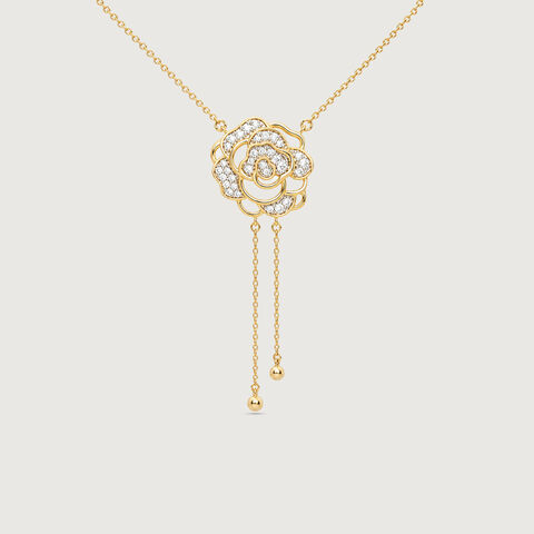 Blooming Grace Diamond Necklace