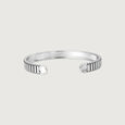 Ribbed Bar Silver Kada,,hi-res view 5