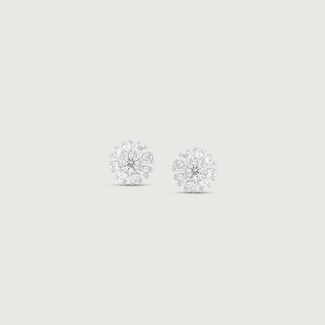 Dainty Bloom Diamond Nose Pin,,hi-res image number null