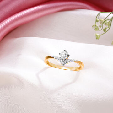 Marking Moments Solitaire Finger Ring