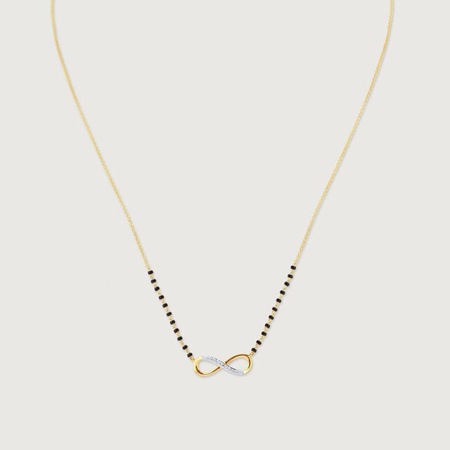 Infinite Love Diamond Mangalsutra,,hi-res image number null