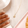 Molten Gold Drop Pendant,,hi-res view 1