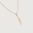 Fluid Elegance Diamond Pendant,,hi-res view 4