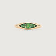 Sculpted Distinct Tsavorite Gold Ring,,hi-res view 3