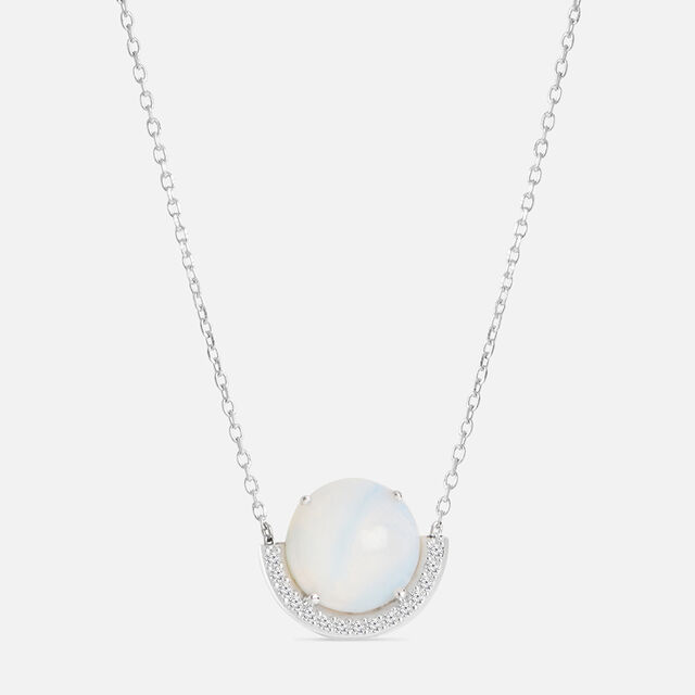 Blue Dream Silver Necklace,,hi-res image number null