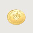 5 GM 24 Karat Mango Leaf Gold Coin,,hi-res view 5