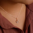 Glimmer Drip Diamond Pendant,,hi-res view 2