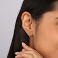 Twinkling Tranquillity Lolite 14KT Stud Earrings,,hi-res view 2
