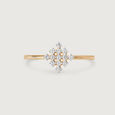 Snowflake Brilliance 14KT Gold & Diamond Ring,,hi-res view 3