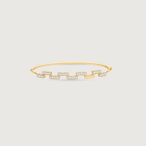 Linear Balance Diamond Bangle