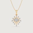 Radiant Harmony Diamond Pendant,,hi-res view 2