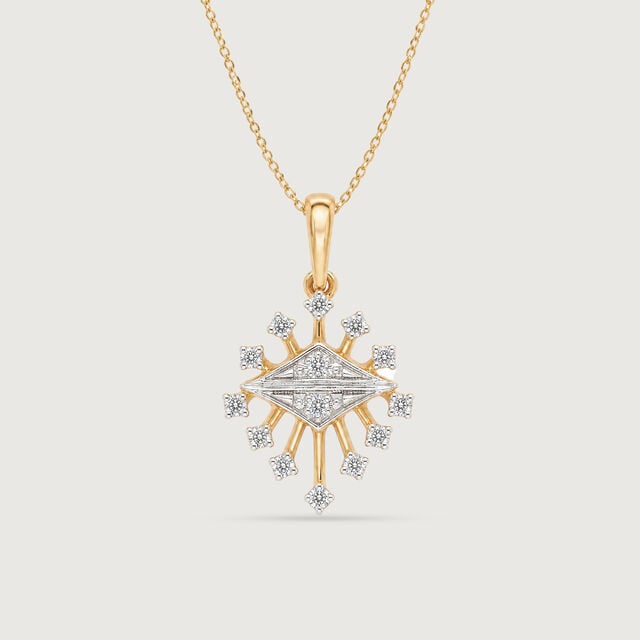 Radiant Harmony Diamond Pendant,,hi-res image number null
