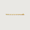 Graceful Twisted Gold Bangle,,hi-res view 3