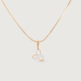 Lippan Filigree Gold & Diamond Pendant,,hi-res view 2