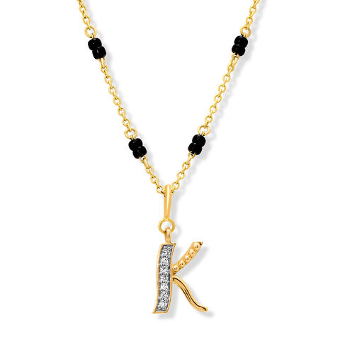 Mia Sutra DIY with Alphabet Charms- K