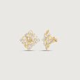 Lotus Harmony Diamond Stud Earrings,,hi-res view 4
