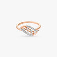 Radiant Leaf Diamond Ring,,hi-res view 2