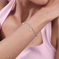 Bubbly Chic Silver Bracelet,,hi-res view 2