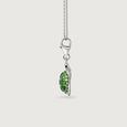 Emerald Oasis Turtle Silver Charm,,hi-res view 3
