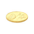 1 GM 24 Karat Tulsi Leaf Gold Coin,,hi-res view 3