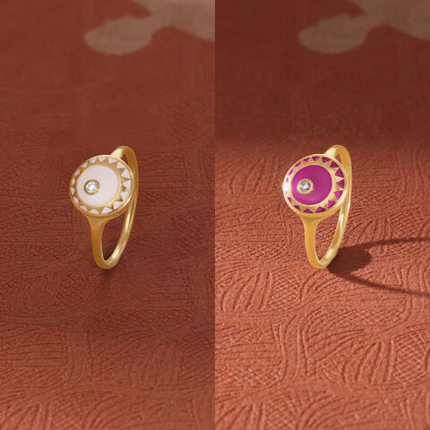 Radiant Dusk Cubic Zirconia Ring