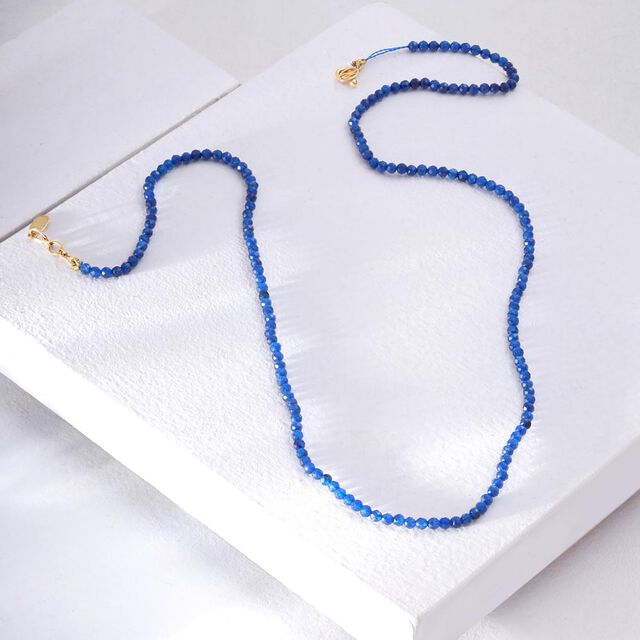 Indigo Glow Gemstone Chain,,hi-res image number null