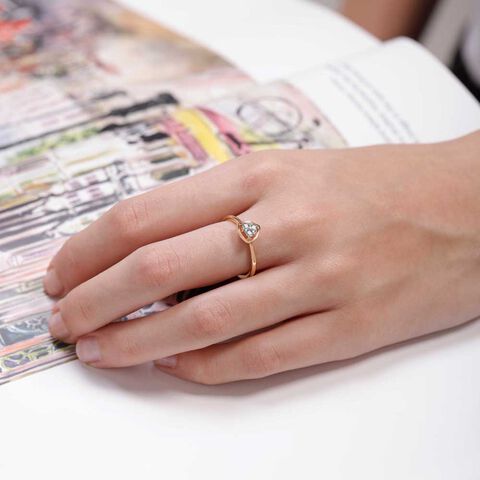 Playful Prism Diamond Ring