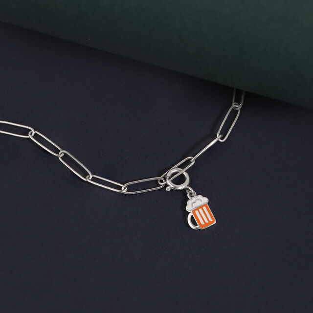 Cheer Mug Silver Charm,,hi-res image number null
