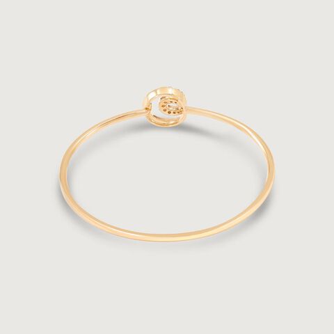Chic Loop Diamond Bangle