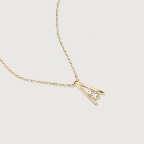 Sassy Beam Diamond Pendant