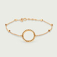 14KT Yellow Gold Luminous Nugget Chain Bracelet,,hi-res view 3