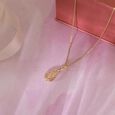 Chic Stripe Gold Pendant,,hi-res view 1