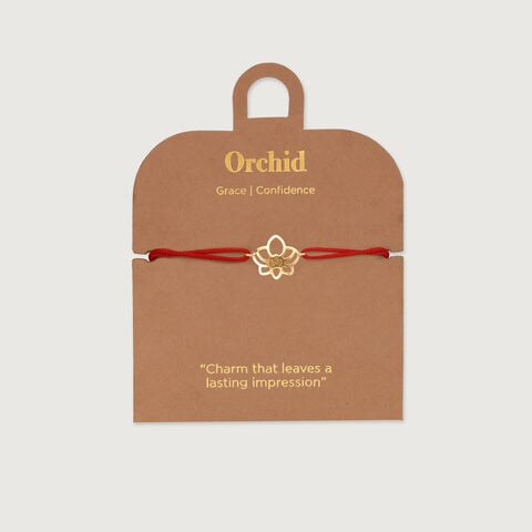Inner Grace Orchid Gold Bracelet