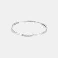 Radiant Glow Silver Bangle,,hi-res view 3