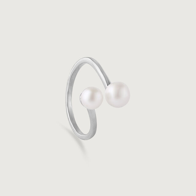 Twin Aura Silver Ring,,hi-res image number null