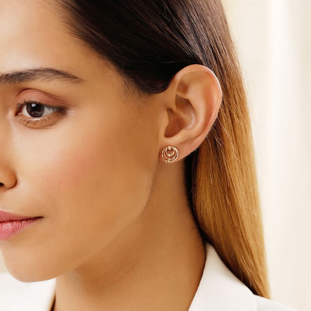 Rings of Wonder 14KT Stud Earrings,,hi-res image number null