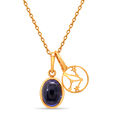 14KT Rose Gold Virgo Birthstone Pendant,,hi-res view 2