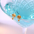 Golden Hour Glam 14KT  Citrine Stud Earrings,,hi-res view 1