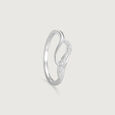 Fluid Loop Silver Ring,,hi-res view 3