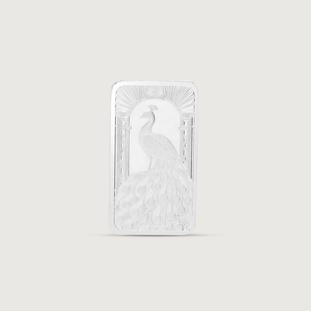 Majestic Peacock Silver Coin,,hi-res image number null