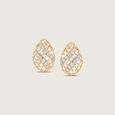 Radiant Curve Diamond Stud Earrings,,hi-res view 3