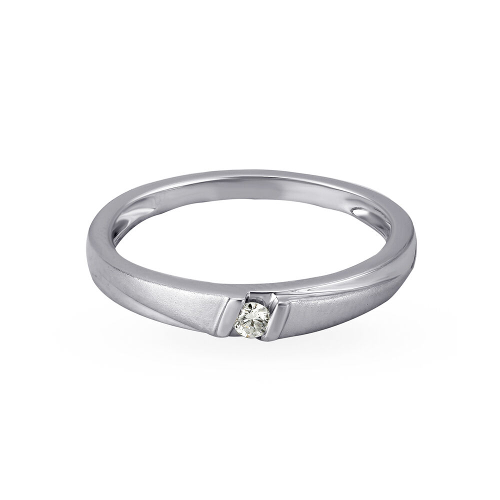 Buy Majestic Platinum Solitaire Finger Ring for Men Online Mia by Tanishq