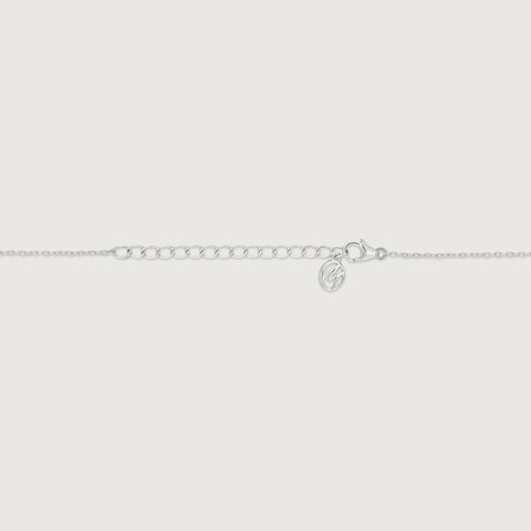 Classic Oval Silver Necklace