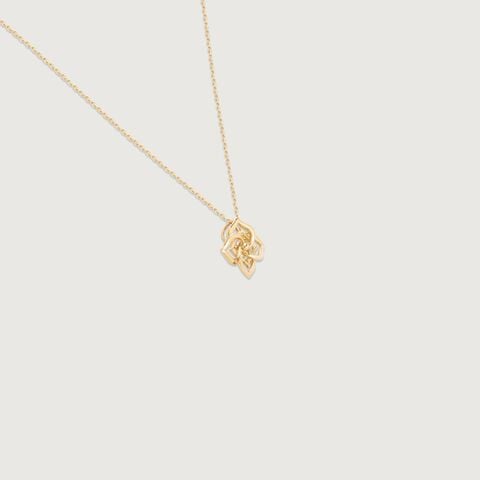 Arch Elegance Gold Pendant