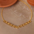 Nomadic Warli Charm 22KT Gold Necklace,,hi-res view 1