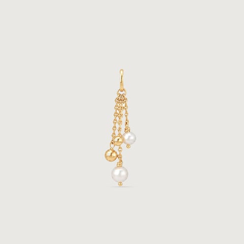 Graceful Cascade Pearl Pendant