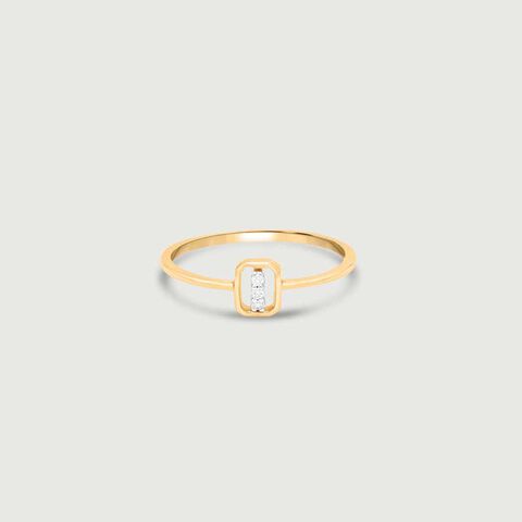 Radiant Frame Diamond Ring