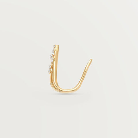 Serene Drift Diamond Ring