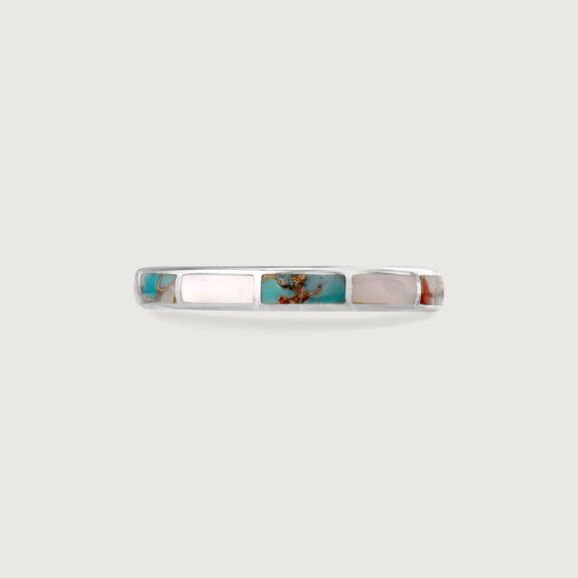 Mother of Pearl Magic Silver Ring,,hi-res image number null
