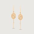 Chic Weave Gold Sui Dhaga Earrings,,hi-res view 3